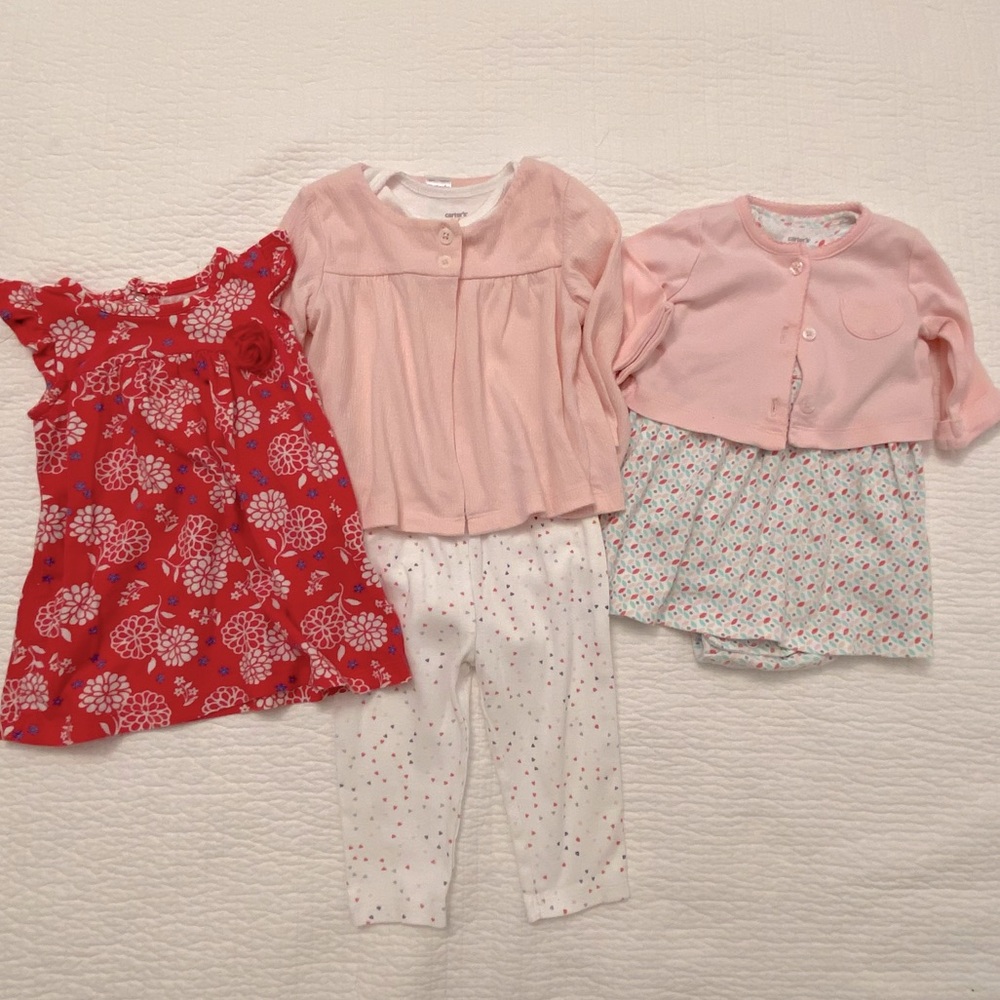 Carter’s Girls 9 Months Spring Bundle